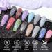 MIZHSE Universal Reflective Rainbow Cat Eye Gel Nail Polish | 10ml Holographic 9D Laser Manicure for Stunning Nail Art Salon - Buy Online on SooperMarket.com