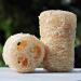 Organic Loofa Bath Sponge Set - 2 Exfoliating Scrubbers | Naturally Grown Loofah - HealthGoodsIn - Buy Online on SooperMarket.com