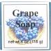Grape Glycerin Soap by Eclectic Lady 4 oz Bar