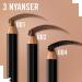 Rimmel London Professional Eyebrow Pencil 004 Black Brown - 0.05 oz | Long-lasting Precision - Buy Online on SooperMarket.com