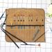 Denifiter Waxed Canvas Roll-up Pencil Bag  Heavy Duty Artist Paint Brushes Organize Pouch (Khaki) - Buy Online on SooperMarket.com