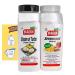 Badia Arrowroot and Cream of Tartar Seasoning Bundle (Set of 2) - A Gluten Free Flour Substitute for Baking, Desserts, and More - Comes with a Premium Penguin Measurements Card