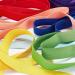BENECREAT 1 Inch Elastic Band Ribbon - 12 Colors, 32 Yards for Sewing, Headbands, Hair Ties - Craft Project Supplies - Buy Online on SooperMarket.com