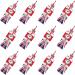 PRE-CUT Union Jack Big Ben Mix - Edible Cupcake Toppers/Cake Decorations King Coronation - Buy Online on SooperMarket.com