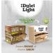 Dulci Light Cane Honey Brown Sweetener - 500 Packs Zero Calorie Natural Sugar Replacement for Drinks & Food - Shop Internationally - Buy Online on SooperMarket.com