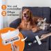 Fusselmonster Lint Roller - Effective Animal Hair Remover for Dogs & Cats | Reusable for Sofa Carpet & Car Cleaning | White - Buy Online on SooperMarket.com