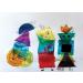 Spectra Bleeding Tissue Shapes Assortment - 25 Colors, Assorted Sizes & Shapes - 1.1 lbs - Buy Online on SooperMarket.com