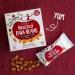 Healthy Vegan Roasted Fava Beans - Red Pepper & Chilli Snacks | Gluten-Free Protein-Rich 20 Pack (25g each) - The Happy Snack Company - Buy Online on SooperMarket.com