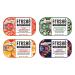 Fresh Gourmet Canned Tuna Variety Pack (4 Pack) Healthy High-Protein Snack & Ready-to-Eat Meal  All-Natural, Non-GMO, Wild-Caught Tuna  Mediterranean Diet Friendly Variety Pack 4.25 Ounce (Pack of 4)