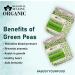 Blessfull Healing Organice Green PEAS 1 lb (453 Gram) - Buy Online on SooperMarket.com