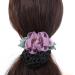 Women's Crochet Hair Bun Net with Flower Decor Hair Clip - 5 Colors - Buy Online on SooperMarket.com