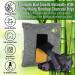 Majime Life Bamboo Charcoal Air Purifying Bag Set - 4x7.1oz with S Hooks - Odor Absorber & Deodorizer for Home - Natural Activated Charcoal Bags - Odor Eliminator - Buy Online on SooperMarket.com