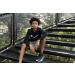Champion Boys Heritage Script Mesh Short Medium - Crayon Orange/Navy - Buy Online on SooperMarket.com