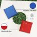 JOYIN 9 Pcs Cornhole Bean Bags Set - Weather Resistant Durable Outdoor Game Bags - Buy Online on SooperMarket.com