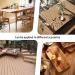 Natural Pure Tung Oil 32 oz - Food Grade Safe Waterproof Finish for Wood Indoor & Outdoor Furniture - Buy Online on SooperMarket.com