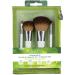 EcoTools On The Go Style Brush Set 4 Piece Set & Dual Pocket Case