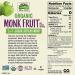 Now Foods Organic Monk Fruit 1-to-1 Sugar Replacement - 1 lb (454 g) | Natural Sweetener - Buy Online on SooperMarket.com