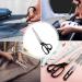 Handi Stitch 10 Inch Fabric Scissors - Heavy Duty Sewing and Craft Shears for Fabric, Leather, Denim - Tailor Shears Multipurpose - Buy Online on SooperMarket.com