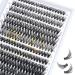 Lash Clusters 30D+40D-C-9-15MIX B&Q Lash Individual Lashes 280 Clusters 20D 30D 40D Lash Clusters Extensions Individual Lashes Cluster DIY Eyelash Extensions at Home (30D+40D-C-9-15mix) 30D+40D-0.07C-280PCS 9-15 MIX