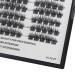 Buy Bodermincer WF03YHK-3 100pcs Professional Makeup Individual Cluster Eyelashes - Perfect for Eyelash Extensions | 10MM Grafting Fake False Lashes - Buy Online on SooperMarket.com