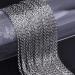 Stainless Steel Necklace Chains Kit - 33ft DIY Link Chain with Lobster Clasps and Jump Rings for Jewelry Making (1.5mm) - Buy Online on SooperMarket.com
