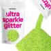 Hemway Ultra-Schein-Glitter Ultrafein/Extra Fine 1/128" 0 008" Cosmetic Safe - Olivgr n Olive Green Ultrafine - 100g