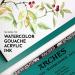 Arches Watercolor Block 9x12-inch | 10 Sheets 300 lb Watercolor Paper Cold Press | 100% Cotton | Ideal for Gouache, Ink, Acrylic | Natural White | Watercolor Paper Block - Buy Online on SooperMarket.com
