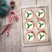 PRECUT Christmas Holly Cupcake Toppers Christmas Edible Holly Cake Decorations Christmas Cake Topper Xmas Cupcake Decoration Holly Cake Decorations (24) - Buy Online on SooperMarket.com