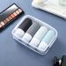 Gemice Silicone Travel Bottles Set - 60ml Leak-Proof Cosmetic Containers (4 Pack) for TSA Approved Travel - BPA-Free & FDA Approved - Gray - Buy Online on SooperMarket.com