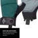 Black Diamond Women's W Crag Half Finger Gloves - Raging Sea | Premium Climbing Gear for Ultimate Grip & Comfort | Shop Internationally - Buy Online on SooperMarket.com