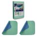 A&F incontinence edition 60x60 (2-pack) -4 layered to 26280ml/m suction power hospital pad washable incontinence pad washable mattress pad for baby bed and cot 60x60 2 Pack