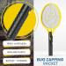 Zap it! Bug Zapper - Battery-Operated Mosquito & Fly Killer Racket with 3500 Volts & LED Light - Includes 2 AA Batteries - Best for Indoor & Outdoor Use - Buy Online on SooperMarket.com