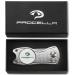 Procella Golf Divot Repair Tool with Golf Ball Marker| Solid Metal Switchblade Knife Style Divot Tool | Multi-Tool | Best Golf Accessories for Men and Women Silver