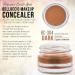 Belloccio High Definition Dark Shade Concealer 5g Jar - Conceal Imperfections, Blemishes & Dark Circles - Under Eye Makeup for Airbrush Foundation - Buy Online on SooperMarket.com