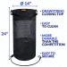 Port City Creations Boat Trash Bag - Portable Outdoor Mesh Bag for Boat, Kayak & Camper (Black) - Buy Online on SooperMarket.com