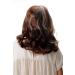 Buy Wig Me Up GFW2469-33 | Extravagant Women's Wavy Shoulder Length Wig in Mahogany Brown & White Blonde | 40 cm Middle Parting | International Shipping - Buy Online on SooperMarket.com