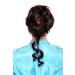 WIG ME UP - YZF-3072HT-1 Hairpiece with comb voluminous curly baroque black black (1)
