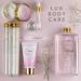 Luxury Bath Gift Set | Home Spa Gift Basket - Milky Coconut Scent Vitamin E & Shea Butter Shower Gel Bath Salt Body Scrub & More - International Shipping Available - Buy Online on SooperMarket.com