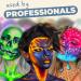 Blue Squid PRO Face Paint - Classic Red 30g - Professional Water Activated Body & Face Makeup for Halloween - Non-Toxic SFX Facepaint - Buy Online on SooperMarket.com