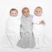 HALO Baby Sleeping Bag Swaddle | 1.5 TOG SleepSack | White 100% Cotton | Easy Zip Access | Newborn Sleep Sack | Boys & Girls 4-6 Months - Buy Online on SooperMarket.com