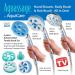 High Pressure 6-in-1 Aquassage by AquaCare - 76-mode Combo Showerhead with Hand Shower, Body Brush, Hair Brush & Arm in One! Stainless Steel Hose, Brush Holder - All-Chrome - Buy Online on SooperMarket.com