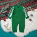 Mimixiong Baby Christmas Outfit | Knitted Xmas Romper for Newborn Boys and Girls | Long Sleeve Costume | 0-3 Months | Green - Buy Online on SooperMarket.com