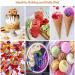 SunyamGo 10 Pack Concentrated Flavoring Extracts for Baking, Candy, Lip Gloss - 35 Fl Oz Bottle - Vanilla, Chocolate, Watermelon, Banana, Mint, Caramel - Buy Online on SooperMarket.com