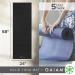 Gaiam Premium 5mm Non Slip Yoga Mat for Yoga, Pilates & Workouts - Black - Buy Online on SooperMarket.com
