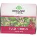 Organic India Tulsi Hibiscus Tea Infusion - 18 Count - Herbal Wellness Brew - Buy Online on SooperMarket.com