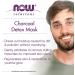 Now Foods Charcoal Detox Facial Mask 4 oz | Deep Cleansing Beauty Treatment - Buy Online on SooperMarket.com