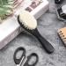 Barber Fade Brush Set - 2 Pieces Soft Beard Brush and Neck Duster with Wooden Handle for Hair Cutting Kits - Buy Online on SooperMarket.com