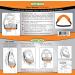 Beard Neckline Shaper Guide - Hands-Free & Adjustable Template for Perfect Beard Lines - Made in USA - Buy Online on SooperMarket.com