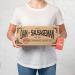 Dan the Sausageman Kodiak Gift Basket: Beef Summer Sausage, Nuts, Cheese & Mustard - Perfect for Back to School and Thank You Gifts - Buy Online on SooperMarket.com