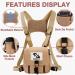 Golkcurx Adjustable Binocular Harness Chest Pack - Waterproof for Hiking & Hunting | Khaki - Buy Online on SooperMarket.com